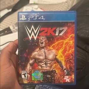 WWE 2K17 for PS4 - Blue Case